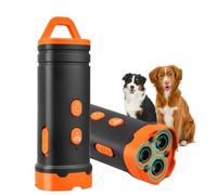 The BarkShield Pro - Bark Shield Anti Barking Device for Dogs, Ultrasonic Dog Repeller with LED Flashlight, 25000-40000 Hz Three-Speed Variable Frequency for Small Medium Large Dogs (B)