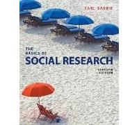 The Basics of Social Research by Earl Chapman University Babbie Earl Chapman University Babbie (Auteur)