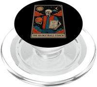 The Basketball Coach Player Team Tarot Card Squelette Witchy PopSockets PopGrip pour MagSafe