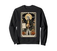 The Basketball Coach Player Team Tarot Card Squelette Witchy Sweatshirt