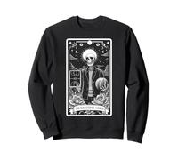 The Basketball Coach Player Team Tarot Card Squelette Witchy Sweatshirt