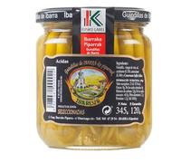 THE BASQUE gourmet - Piparras Basques avec Eusko Label | Lot de 3 Pots | Piment Vert d'Ibarra | Marinées au Vinaigre | Idéal pour Gildas aux Anchois, Tapas, Salades | 3 345 g