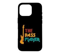 The Bass Player Guitare Basse électrique rétro Coque pour iPhone 16 Pro