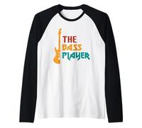 The Bass Player Guitare Basse électrique rétro Manche Raglan
