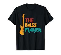 The Bass Player Guitare Basse électrique rétro T-Shirt