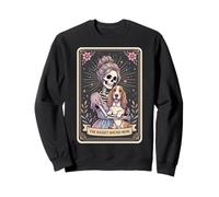 The Basset Hound Mom Carte De Tarot Sweatshirt