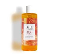 The Bath Factory Gel Douche Hydratant et Nourrissant, Dark Amber avec Vanille et Cèdre, 400 ml