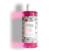 The Bath Factory Gel Douche Hydratant Parfumé 400 ml - Gel Douche Corps Nettoyant Doux - Soin Corps Peau Douce - Plusieurs Parfums (Dolce Lychee)