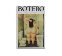 The Bath Fernando Botero Poster sur toile - Impression sur toile - Décoration murale d'intérieur moderne - 20 x 30 cm