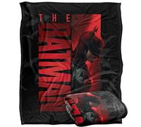 The Batman (2022) The Batman Vertical Tiles Plaid Ultra Doux au Toucher Soyeux - 152 x 127 cm