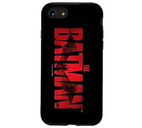 The Batman Crimson Drawn Bat Logo Coque pour iPhone SE (2020) / 7/8