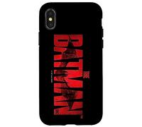 The Batman Crimson Drawn Bat Logo Coque pour iPhone X/XS
