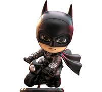 The Batman Figurine Cosbaby 12,5 cm à collectionner Batman et Batcycle