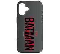 The Batman Logo with Red Bat Coque pour iPhone 16