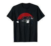 The Batman Red Moon And Batmobile T-Shirt