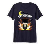 The Batman Vroom Batcycle Chibi T-Shirt Haut de Gamme