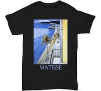 The Bay of Nice 1918 Henri Matisse T Shirt Graphic Unisex Tee Black L