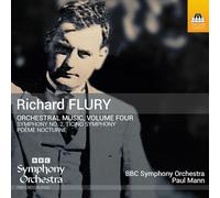 The Bbc Symphony Orchestra - Richard Flury: Orchestral Music, Vol. 4 [Compact Discs]