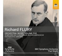 The Bbc Symphony Orchestra - Richard Flury: Orchestral Music, Vol. 5 [Compact Discs]