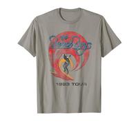 The Beach Boys Rock Band Surfer 1983 by Rock Off T-Shirt