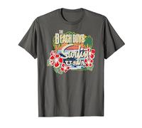The Beach Boys Rock Band Tropical by Rock Off T-Shirt, Homme, Asphalte, M