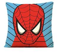 The Beach Stop Housse de coussin motif super-héros Spider Boy | Design unique | Décoration de chambre de garçons et filles | Idée cadeau pour les fans de super-héros | 45 x 45 cm | Spider Boy