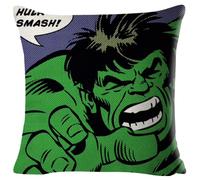 The Beach Stop TBS Housse de coussin Motif super-héros (Hulk Smash)
