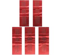 The Beadsmith Basic Elements Lot de 25 aiguilles à perler Taille 12 Utilisation pour tisser des perles, couture hors métier à tisser et fabrication de bijoux avec perles de rocaille