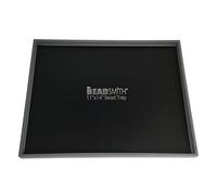 The Beadsmith BMT17 Plateau à Perles en Plastique Noir