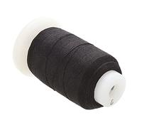 The Beadsmith Cordon en Soie Pure - Noir, Taille B (0,203 mm/0,008 po), 390 Verges (1 170 pi), Bobine de 1/2 Once