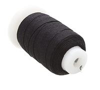 Beadsmith 100% Silk Beading Thread, Size F, 140 Yards, 1 Spool, Black
