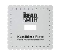 THE BEADSMITH Kumihimo Disque carré 6"