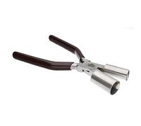 The Beadsmith Pince à bracelet double cylindre Vintaj - 15,8 mm et 19 mm - Forme de grandes courbes en métal plat sans marquer, outil de fabrication de bijoux pour poignets et bracelets