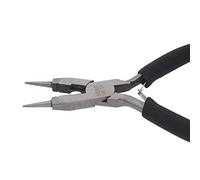 The Beadsmith Pince multifonction 4 en 1 - Outil de fabrication de bijoux polyvalent avec poignée rembourrée, 12,7 cm, créer des boucles, couper et aplatir le fil, fermer les anneaux de jonction