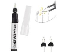The Beadsmith Thread Zap - Brûleur de fil de 13,3 cm - Plus 2 embouts de rechange inclus - Couper, brûler et faire fondre le fil d'une seule touche, idéal pour la finition de projets de tissage de