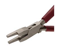 The Beadsmith WrapMaker Pince de fabrication de bijoux avec tête en acier poli, poignée confortable en PVC et ressorts à double lame 152 mm