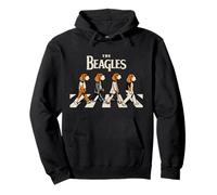 The Beagles Cover Funny Cute Vintage Beagle Dog Lover Sweat à Capuche