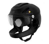 THE BEAM Virgo Casque Intégral - Protection Révolutionnaire pour Vélos Électriques, Trottinettes & Plus Système de Sécurité Cérébrale MIPS, Léger, Feu de Freinage Intelligent, Unisexe (Petit/Noir)