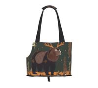 The Bear Deer Sac de transport pour chien et chat Motif lapin