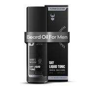 The Beard Struggle - Huile à barbe tonique liquide de jour - Collection Platinum, Vanir's Wisdom - Huile à barbe pour hommes - Hydrate, adoucit les cheveux, réduit les démangeaisons (30 ml)