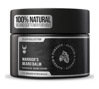 The Beard Struggle Warrior’s Beard Balm - Silver Collection, Alfheim's Forests - Formule non grasse à faible tenue, parfums luxueux de qualité Cologne, ingrédients naturels et à base de plantes - 50 g