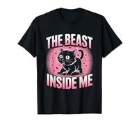 The Beast Inside Me Funny Angry Cat Meme T-Shirt