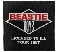 The Beastie Boys Licensed To Ill Tour 1987 Woven Patch Size One Size