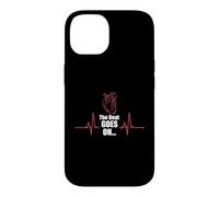 The Beat Goes on Heartbeat Heart Attack Survivor Coque pour iPhone 14