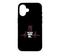 The Beat Goes on Heartbeat Heart Attack Survivor Coque pour iPhone 16