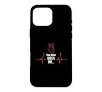 The Beat Goes on Heartbeat Heart Attack Survivor Coque pour iPhone 16 Pro Max