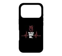 The Beat Goes on Heartbeat Heart Attack Survivor Coque pour iPhone 17 Pro