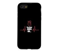 The Beat Goes on Heartbeat Heart Attack Survivor Coque pour iPhone SE (2020) / 7/8