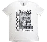The Beatles - "1962" T-shirt homme/femme unie RO13782 (M) (Blanc)