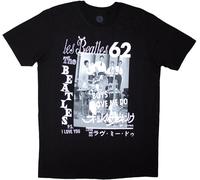 The Beatles - "1962" T-shirt homme/femme unie RO13782 (S) (Noir)